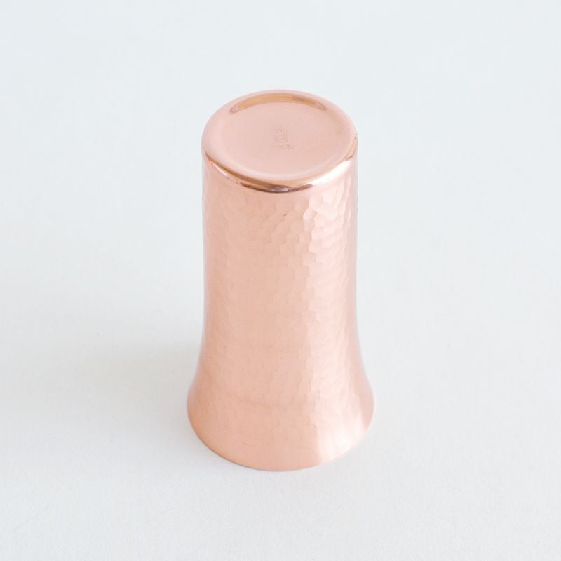 純銅鎚目 一口 ビール 2PCセット｜和食器通販｜織部 Online Store【公式】