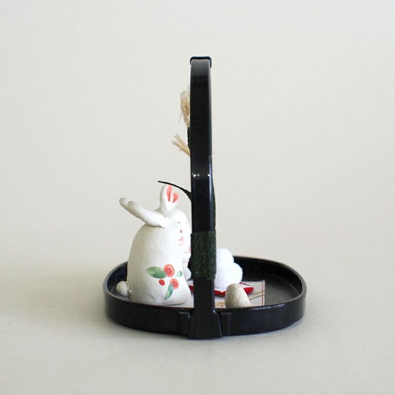 かご付兎お月見セット｜和食器通販｜織部 Online Store【公式】