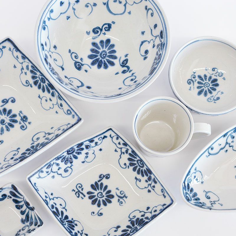 花安南 菱形盛鉢｜和食器通販｜織部 Online Store【公式】