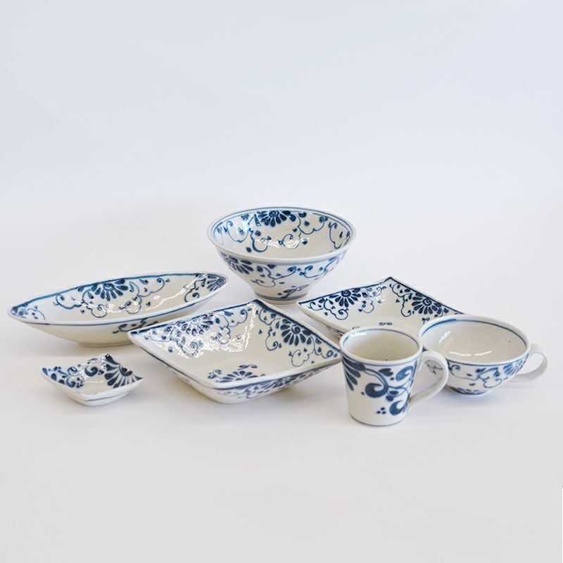 花安南 菱形盛鉢｜和食器通販｜織部 Online Store【公式】