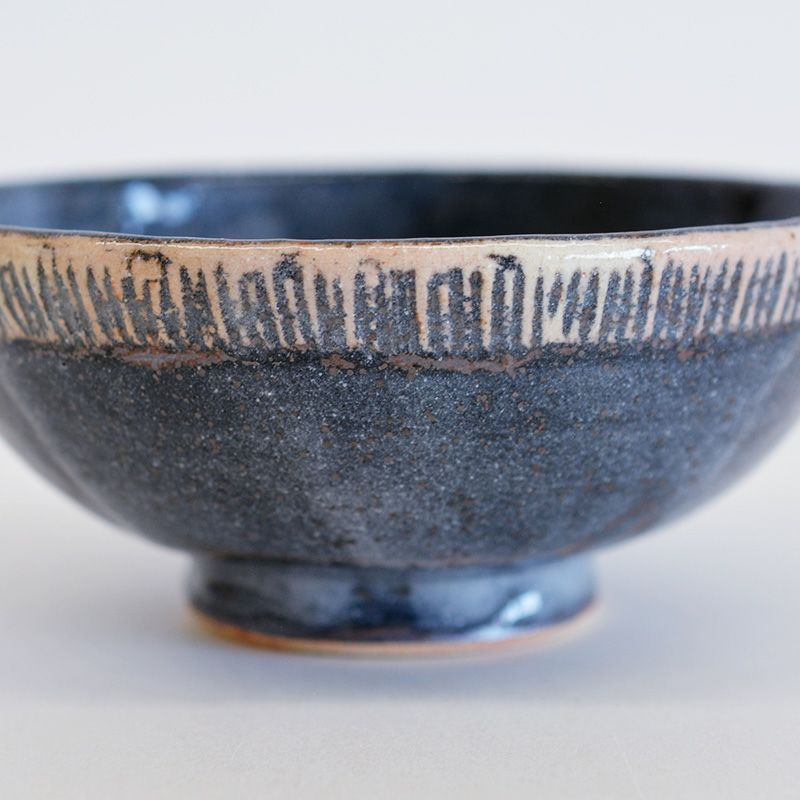 鼠志野 十草 茶碗｜和食器通販｜織部 Online Store【公式】