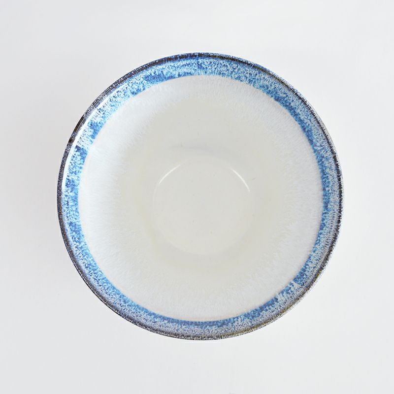 塗り分け 麺鉢 青｜和食器通販｜織部 Online Store【公式】