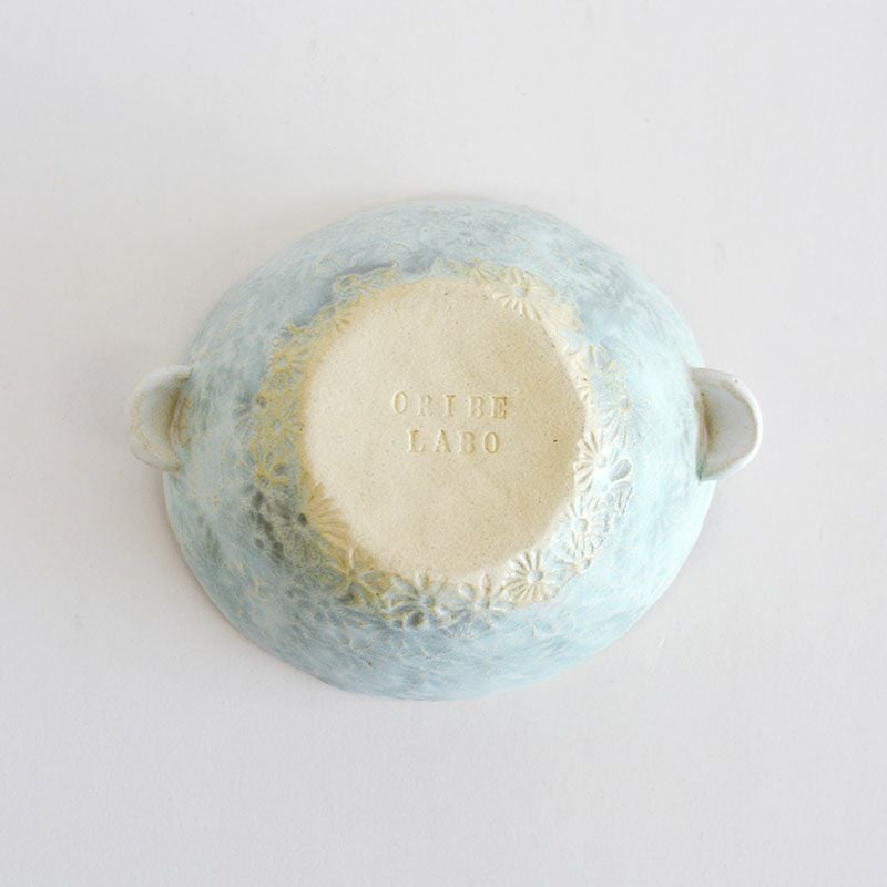 ORIBE LABOの刻印　織部オリジナルのうつわです