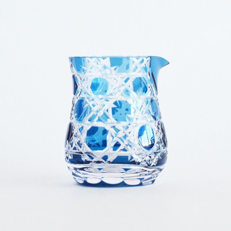 切子 片口冷酒 グラスセット 格子｜和食器通販｜織部 Online Store【公式】