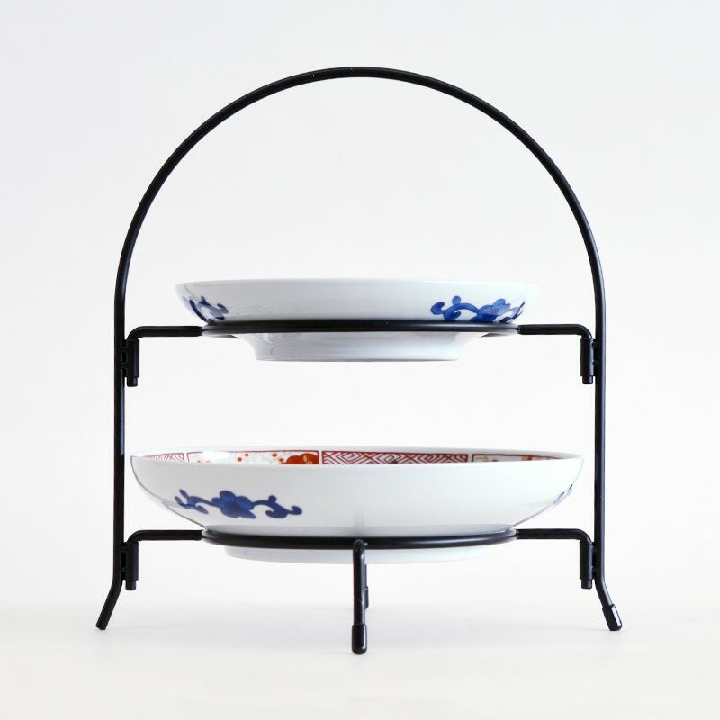 染錦窓絵 オードブル スタンドセット｜和食器通販｜織部 Online Store