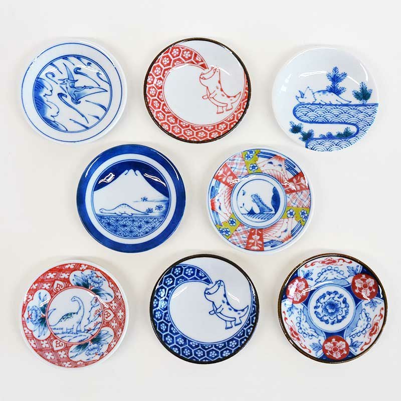 江戸っ子恐竜 まめ皿 剣竜｜和食器通販｜織部 Online Store【公式】