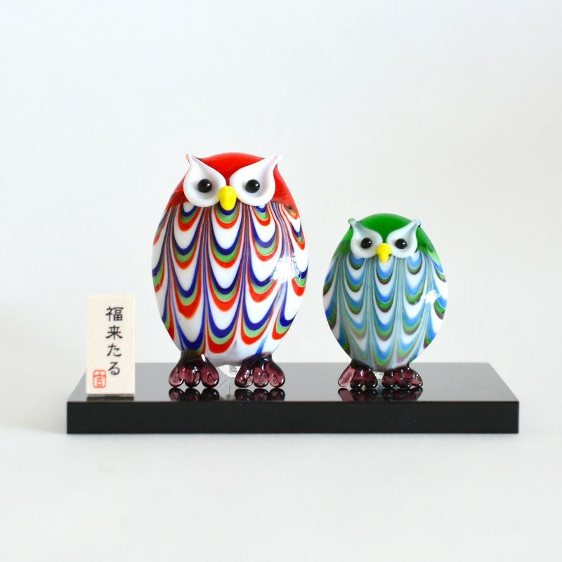 福来るフクロウ ペアセット R&G｜和食器通販｜織部 Online Store【公式】