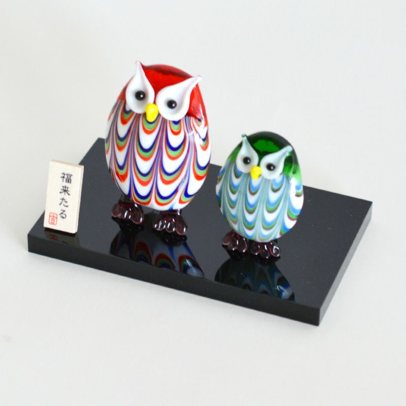 福来るフクロウ ペアセット R&G｜和食器通販｜織部 Online Store【公式】