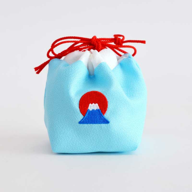 縁福巾着 富士山