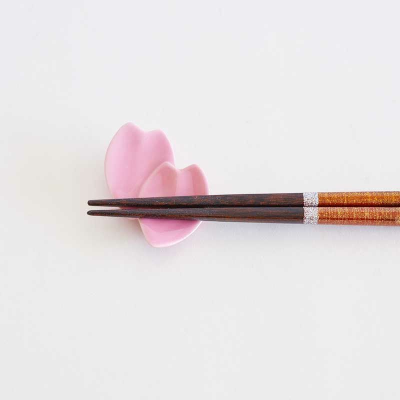 二枚桜 箸置｜和食器通販｜織部 Online Store【公式】