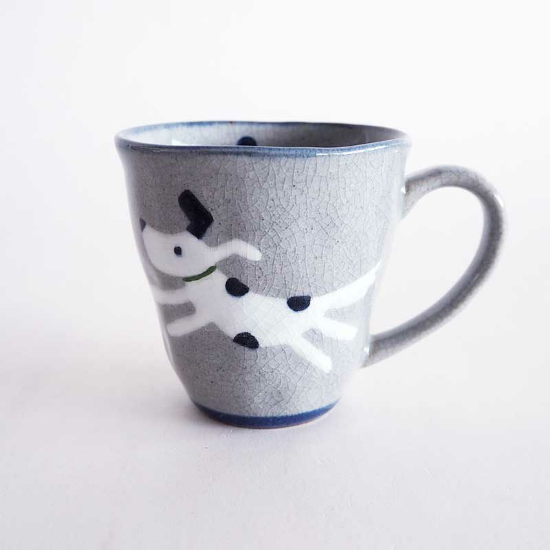 翔ドッグ マグカップ 青｜和食器通販｜織部 Online Store【公式】