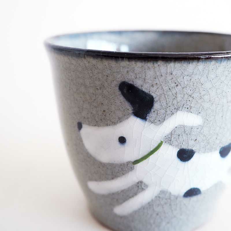 翔ドッグ レトロコップ 青｜和食器通販｜織部 Online Store【公式】