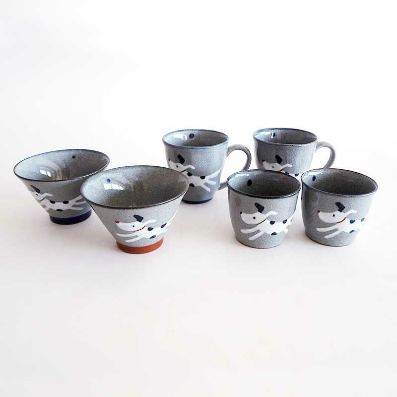 翔ドッグ レトロ碗 赤｜和食器通販｜織部 Online Store【公式】