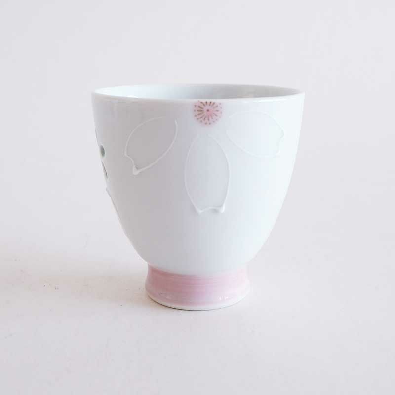 クリスタル桜 コップ ピンク｜和食器通販｜織部 Online Store【公式】