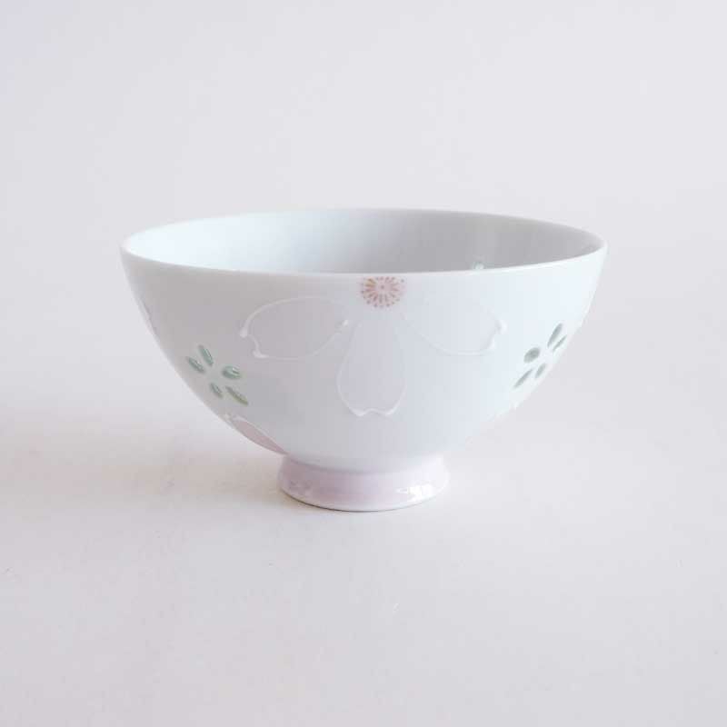 クリスタル桜 飯碗 ピンク｜和食器通販｜織部 Online Store【公式】