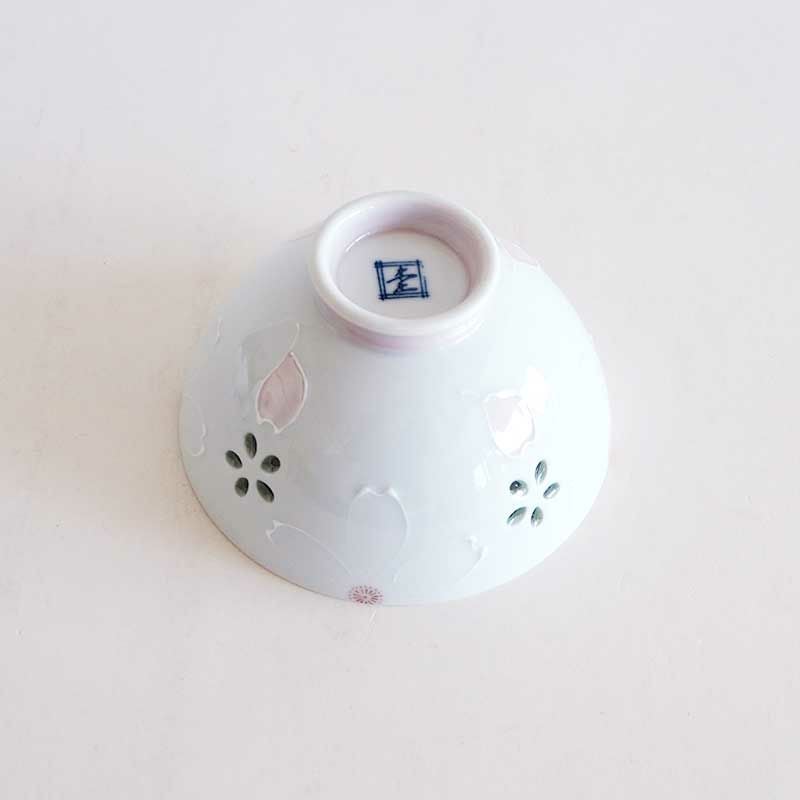 クリスタル桜 飯碗 ピンク｜和食器通販｜織部 Online Store【公式】