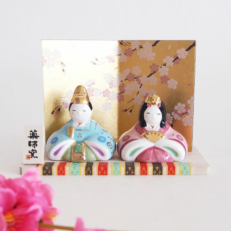 彩絵華小紋雛｜和食器通販｜織部 Online Store【公式】