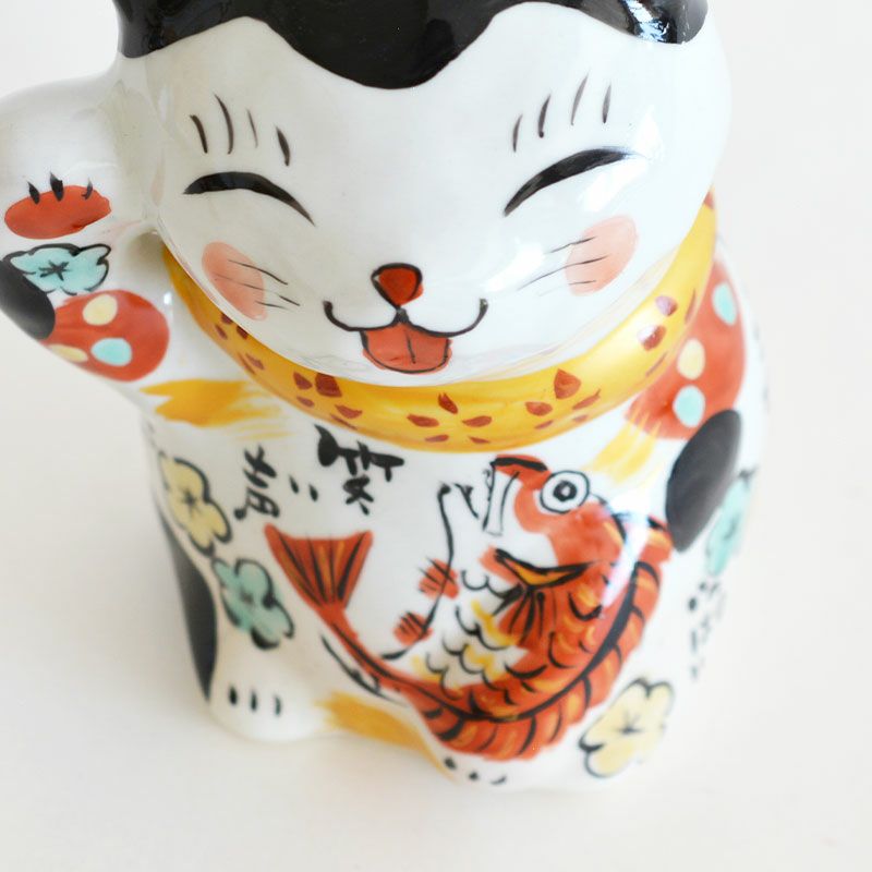 ねことめで鯛置物｜和食器通販｜織部 Online Store【公式】