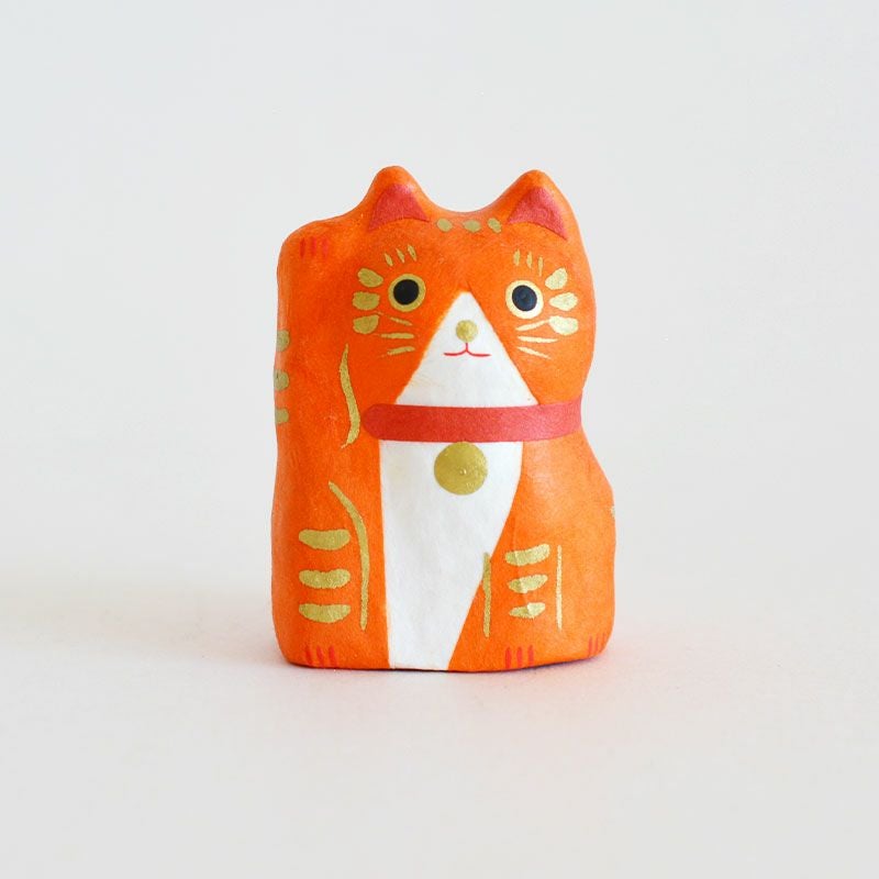 Amazon 張り子 招き猫 はりこーシカ招き猫 柄 織部 Online Store 公式