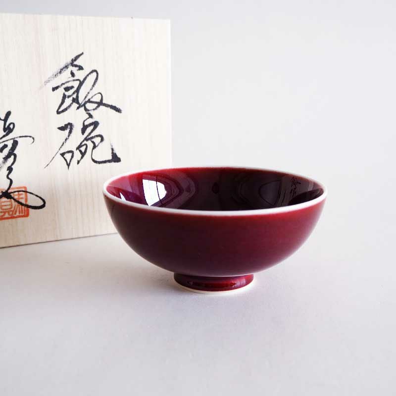 辰砂 飯椀｜和食器通販｜織部 Online Store【公式】