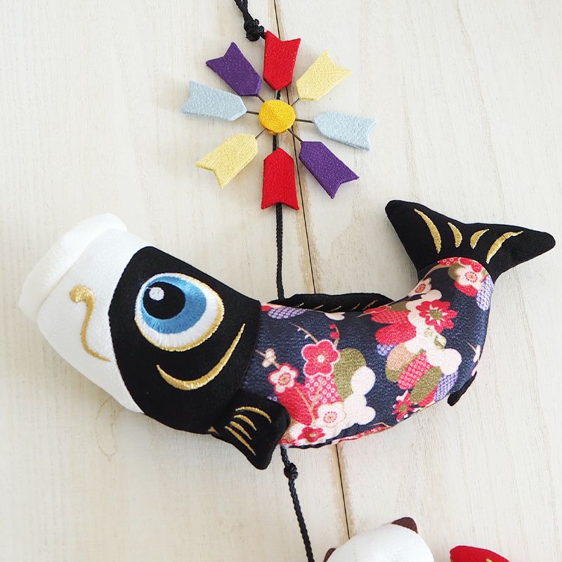 節句つるし掛けこいのぼり 桃太郎 （台・名入れ札付）｜和食器通販