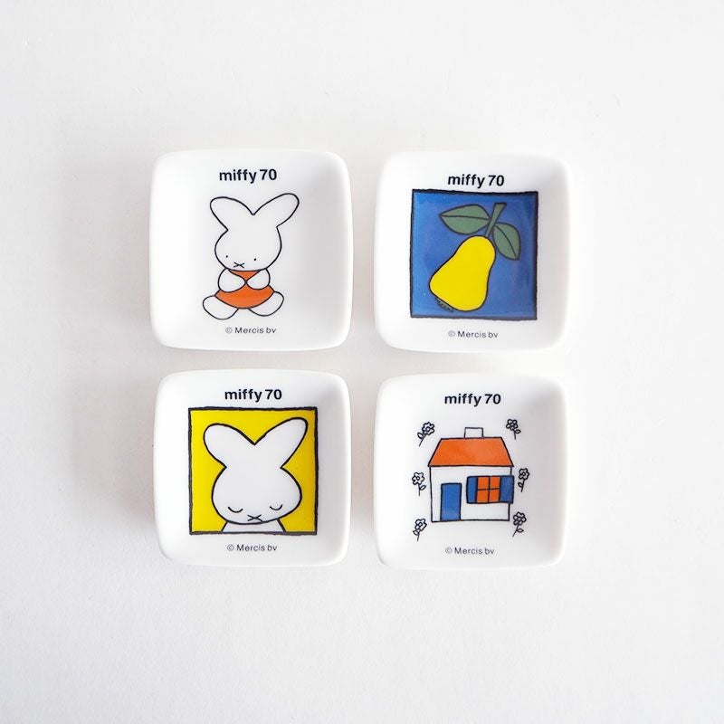 ミッフィー70th プチ角小皿セット｜和食器通販｜織部 Online Store【公式】