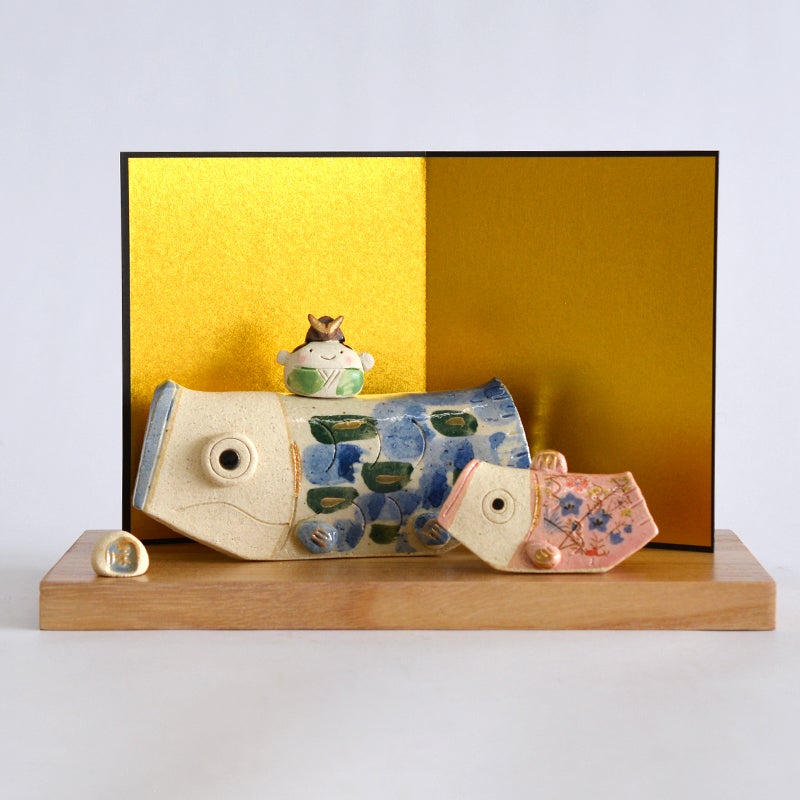 鯉のぼり人形（親子）｜和食器通販｜織部 Online Store【公式】