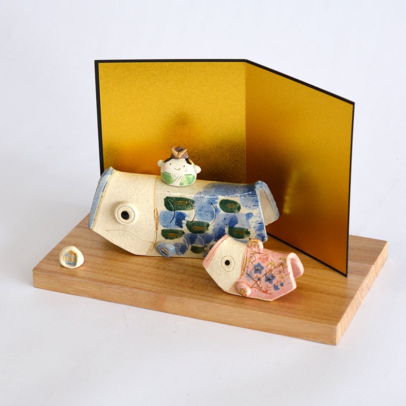 織部オリジナルの五月人形です