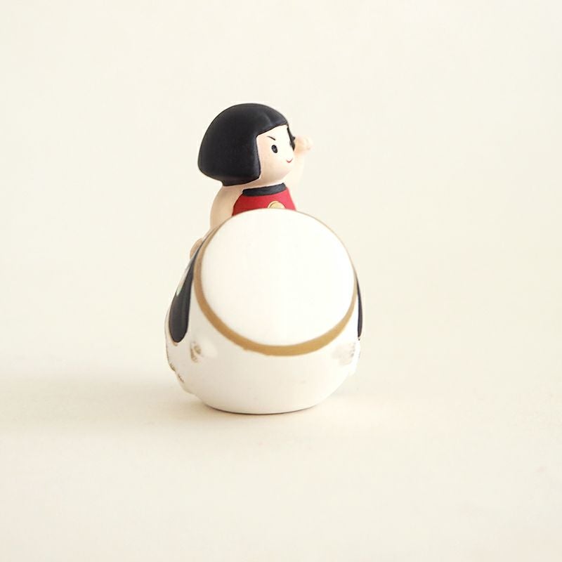 真鯉の上には金太郎が乗っています