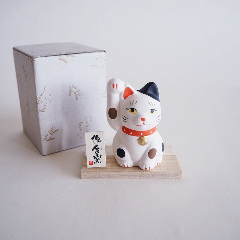 福色招き猫 ぶち｜和食器通販｜織部 Online Store【公式】