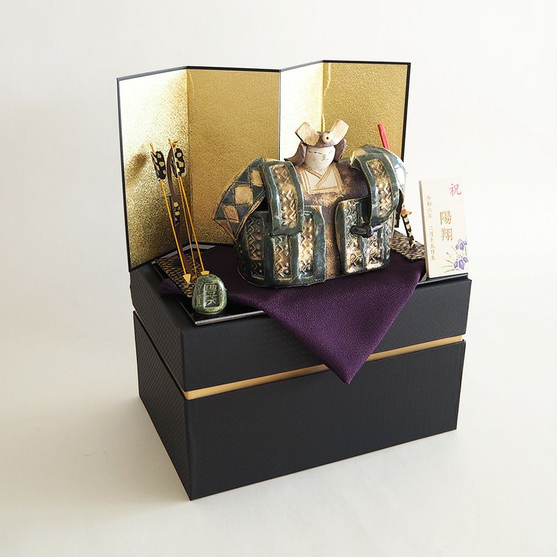 織部オリジナルの五月人形です