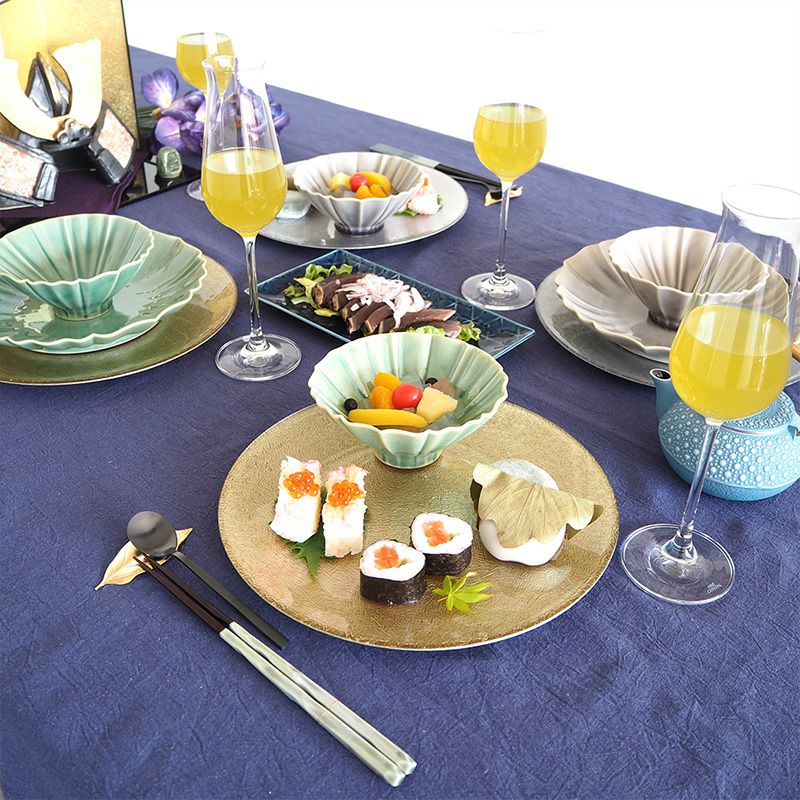 彩りのあるテーブルコーディネイトが楽しめます