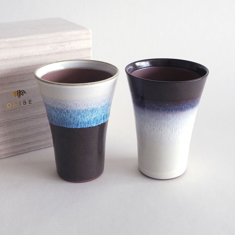 泡立つ ビアグラス ペア｜和食器通販｜織部 Online Store【公式】