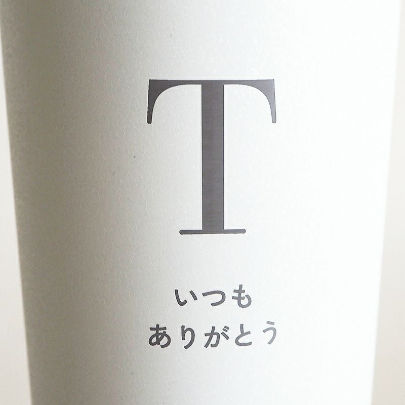 イニシャル1種類をいれたイメージです