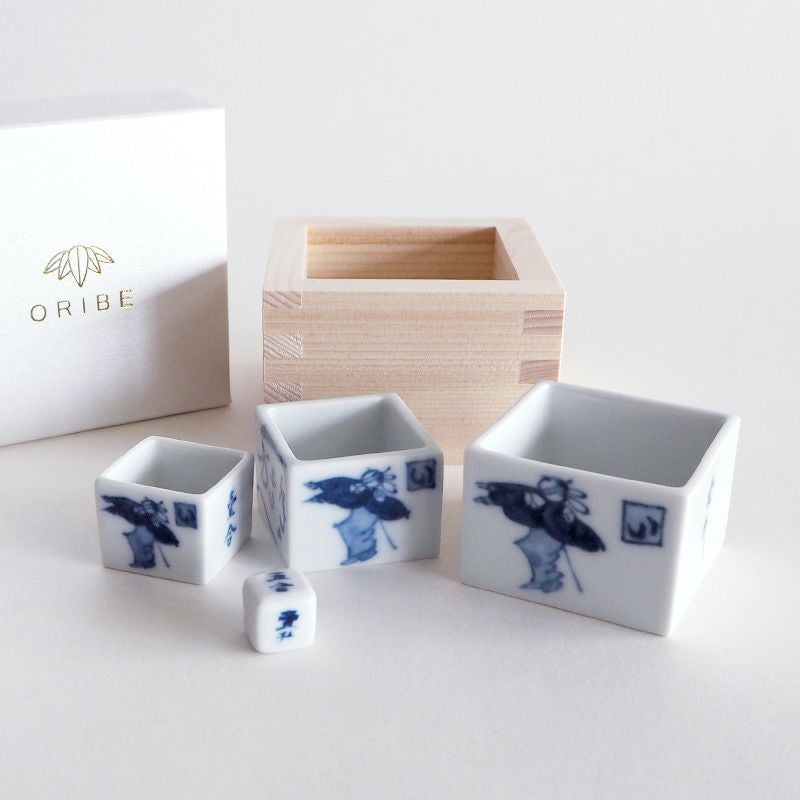 さいころ遊び ます酒セット｜和食器通販｜織部 Online Store【公式】