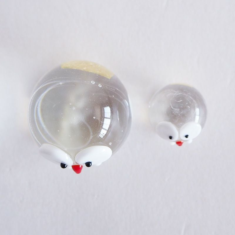 上部から見たふくろうです