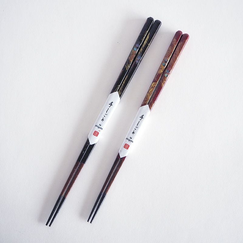 本漆細身朧月箸22cmもございます