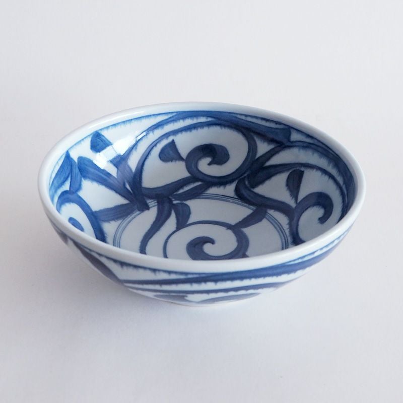 藍草紋 麺鉢｜和食器通販｜織部 Online Store【公式】