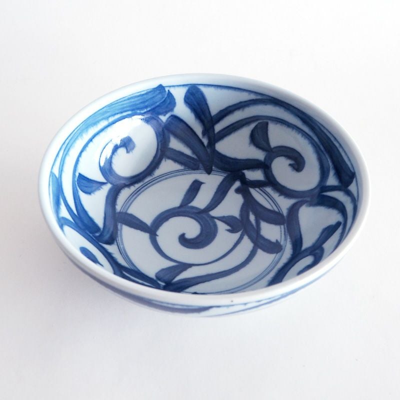 藍草紋 麺鉢｜和食器通販｜織部 Online Store【公式】