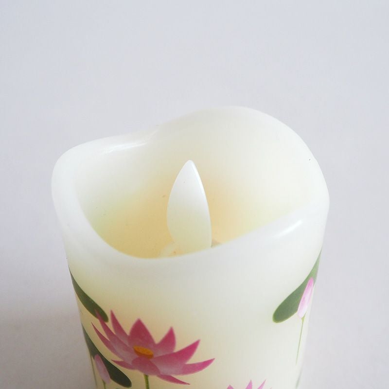 炎がゆらゆら揺れます