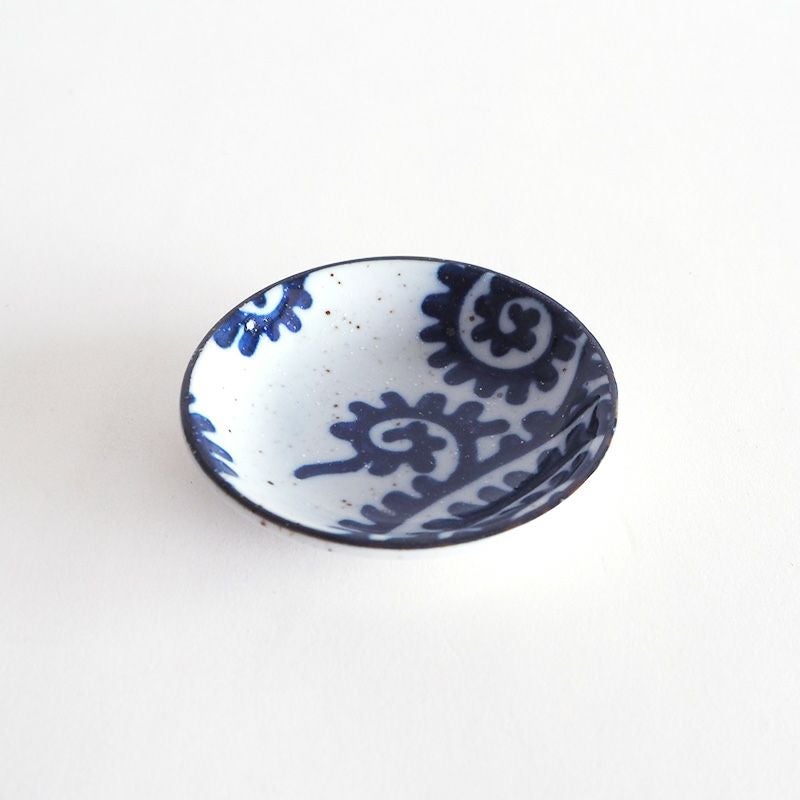 太タコ唐草 小皿