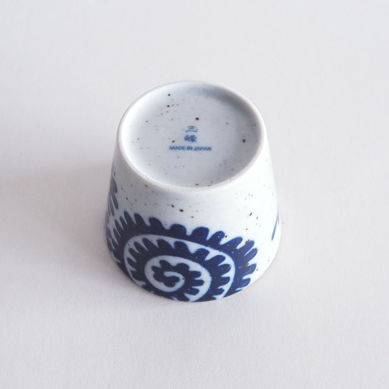 太タコ唐草 そば猪口｜和食器通販｜織部 Online Store【公式】