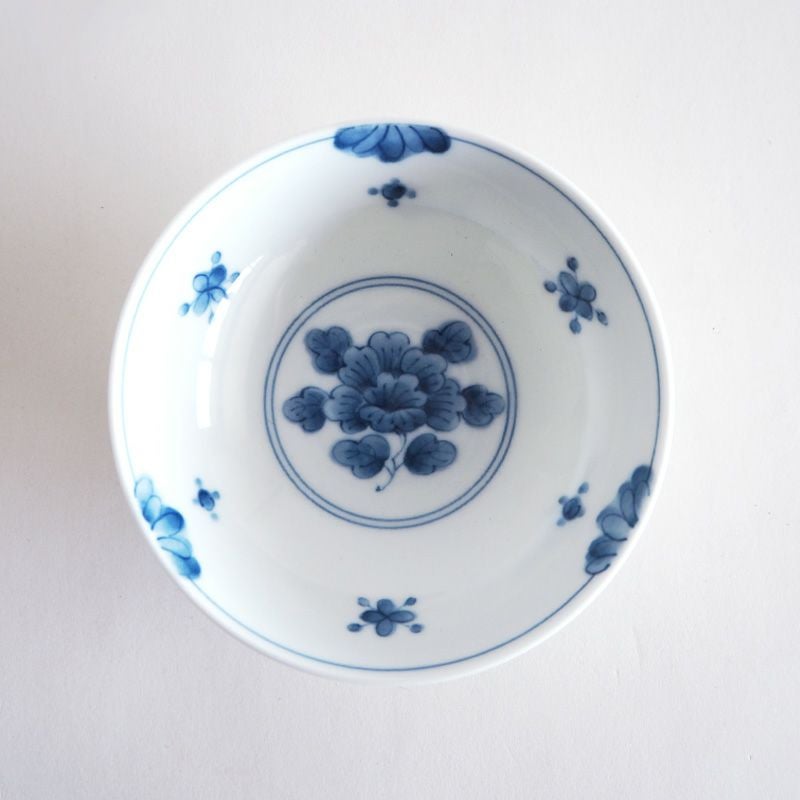 藍凛堂 取鉢 濃牡丹