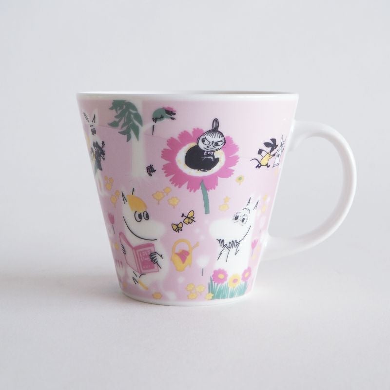 ムーミン谷の春をイメージしたマグです