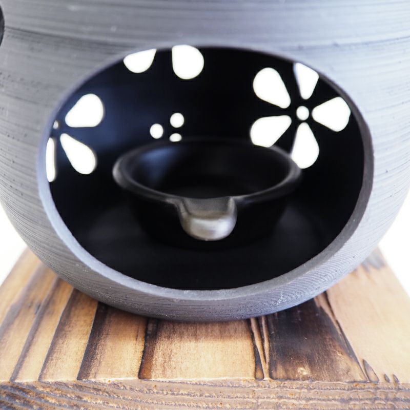 石龍 日々草茶 香炉｜和食器通販｜織部 Online Store【公式】