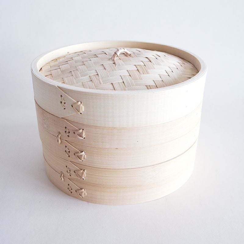 せいろ蓋付2段 23ｃｍ