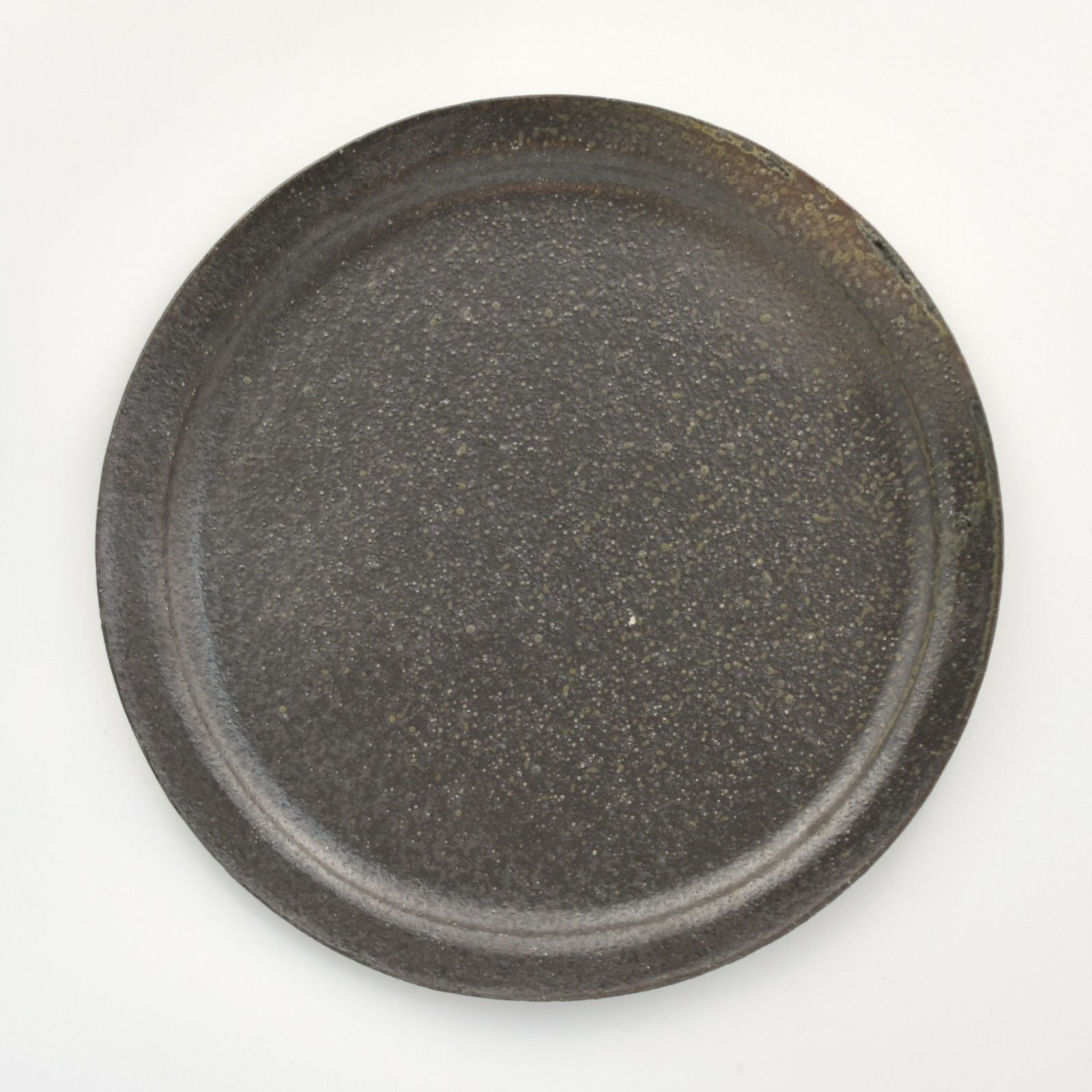 灰釉8寸リム皿｜和食器通販｜織部 Online Store【公式】