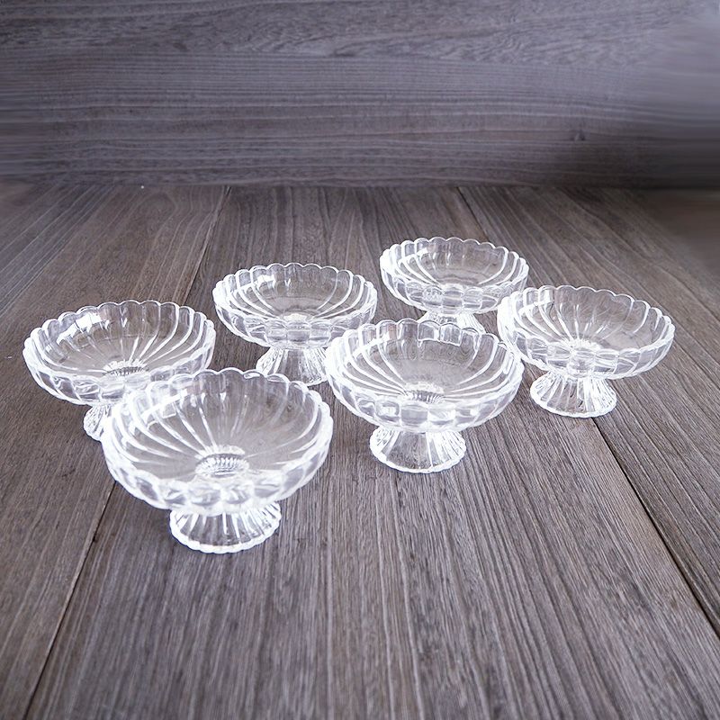 ステム デザートグラス フラット 6psセット