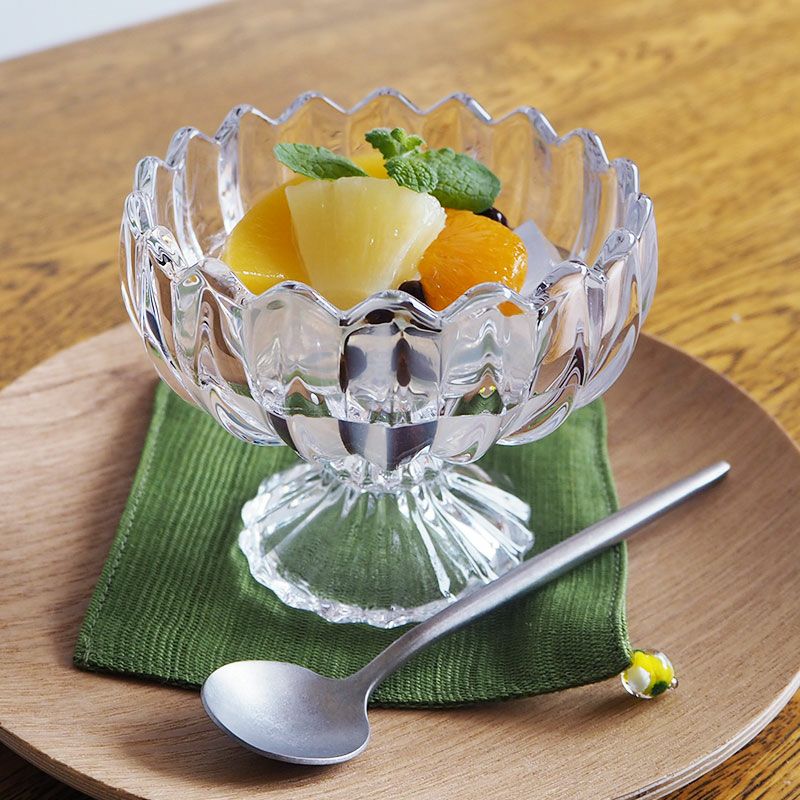 おしゃれに盛り付けてデザートをお楽しみください