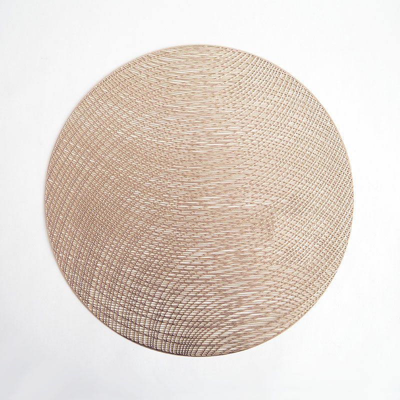 PVC ランチョン ムーン ゴールド